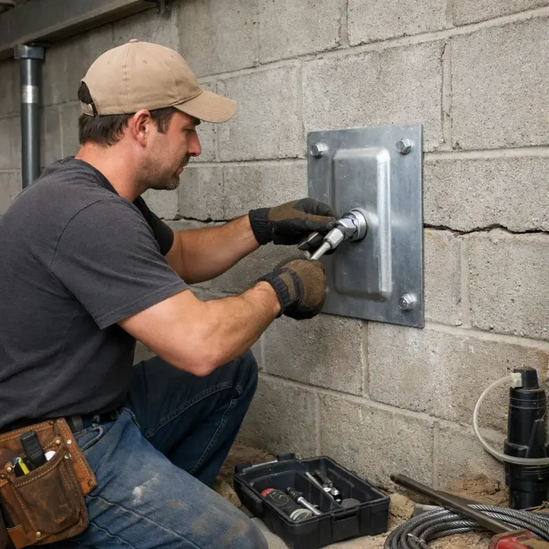 Wall Anchor Installation Grapevine